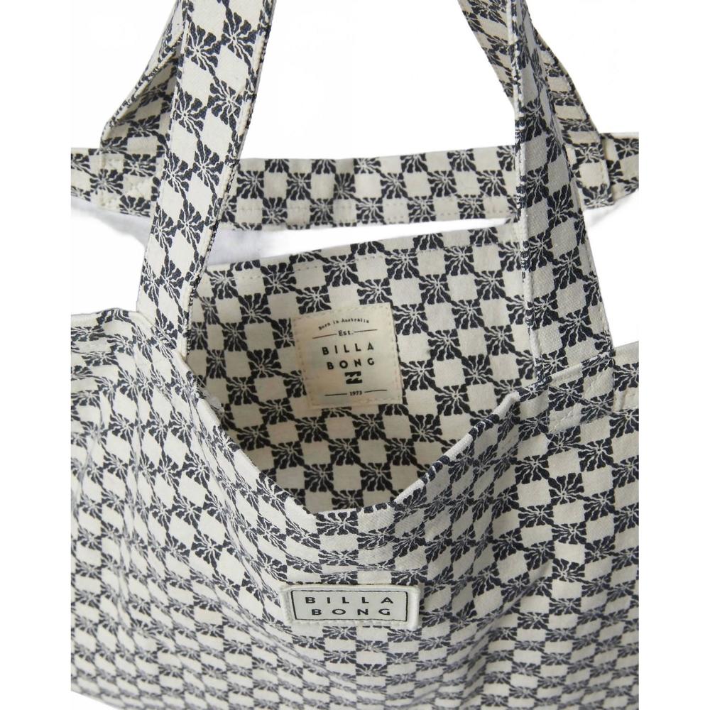 NEW BILLABONG women's so essential tote bag in black pebble - Picture 6 of 6